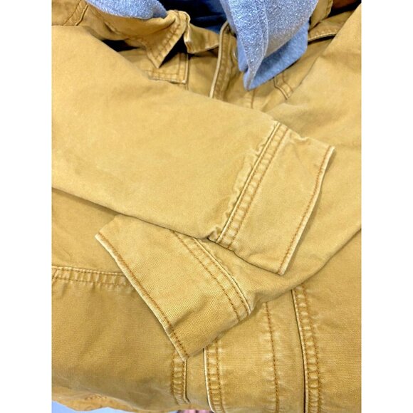 Old Navy Work Wear Canvas Chore Barn Utility Jacket Lined Fleece Youth XL 14-16 - Picture 9 of 9